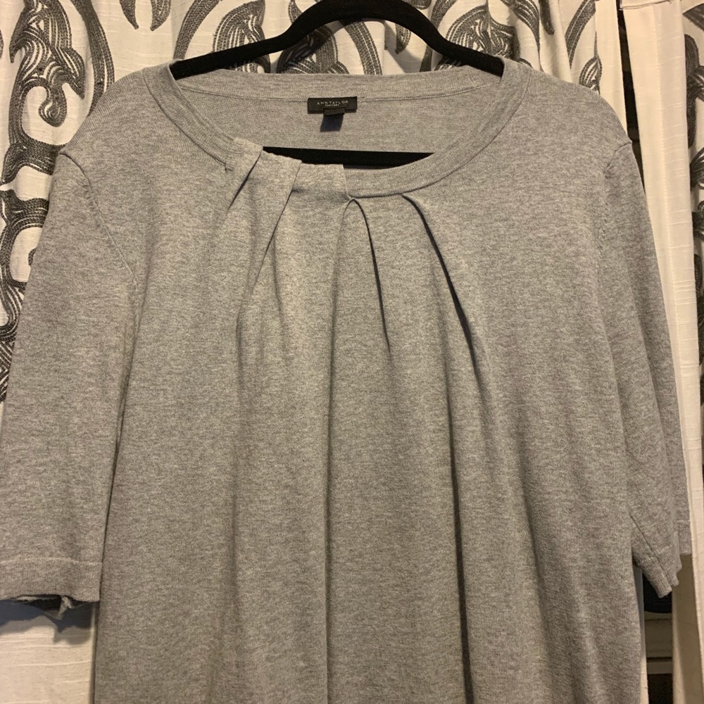Ann Taylor Grey Sweater